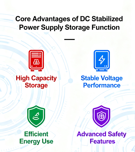 Core Advantages of DC Stabilized Power Supply Storage Function