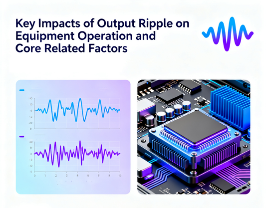 Key Impacts of Output Ripple on Equipment Operation and Core Related Factors