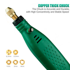 Accessoires pour mini-broyeur KUAIQU HB-004 - Idéal pour le polissage et la sculpture