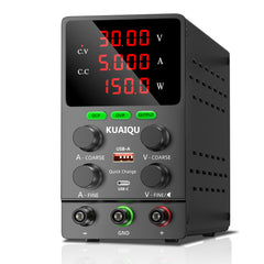 KUAIQU SPS305S 30V 5A DC Power Supply for Electronics Repair & PCB Testing