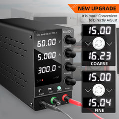 KUAIQU SPS-C605 60V 5A Adjustable DC Power Supply for LED Drivers &48V Industrial Electronics