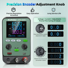 KUAIQU SPPS-Q3010 30V 10A 300W Multifunction DC Bench Power Supply for Automotive Electronics