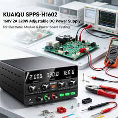 KUAIQU SPPS-H1602 160V 2A 320W Adjustable DC Power Supply for Electronic Module &Power Board Testing