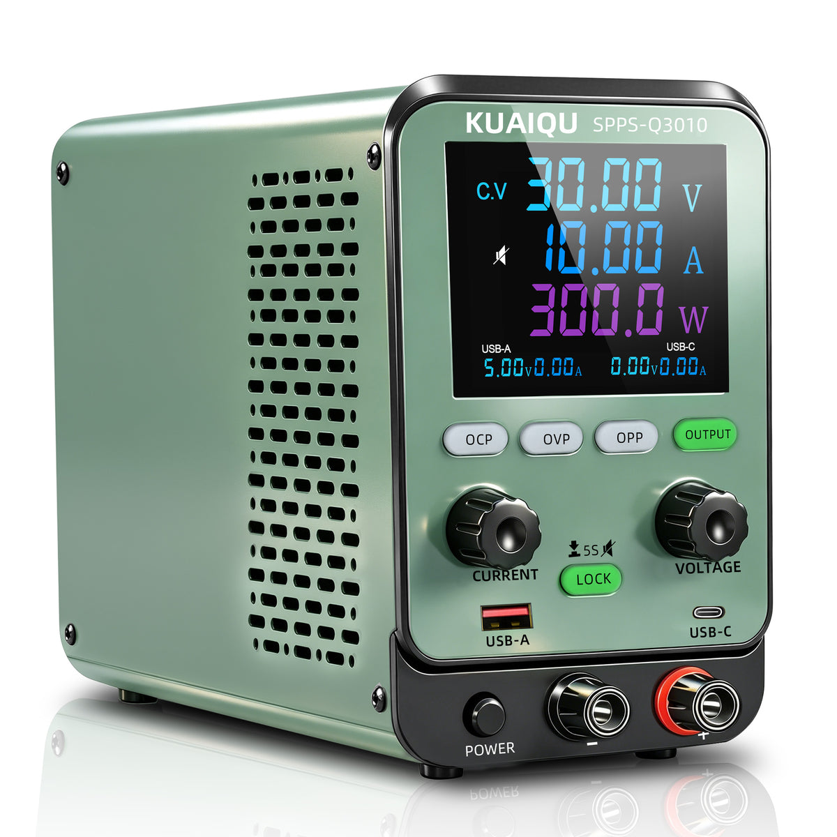 KUAIQU SPPS-Q3010 30V 10A 300W Multifunction DC Bench Power Supply for Automotive Electronics