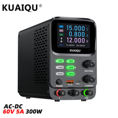 KUAIQU SPPS-K605 60V 5A Precision DC Power Supply, Dual Curve Display, Output Switch for Electronic Repair
