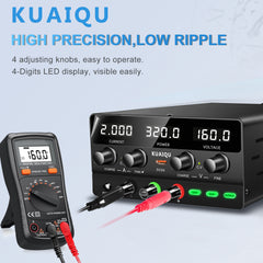 KUAIQU SPPS-H1602 160V 2A 320W Adjustable DC Power Supply for Electronic Module &Power Board Testing