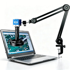 YIZHAN 60MP 4K HDMI Microscope Camera with 150X Lens, HD PCB Circuit Board Inspection Display for Soldering Repair
