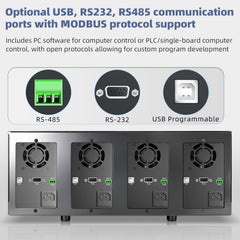 KUAIQU SPPS-K605R-4KD 60V 5A 4-Channel DC Power Supply for 48V Industrial Electronics & LED Testing
