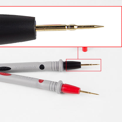 1000V 20A  Ultra - Fine Tip Test Leads  Gold-Plated Test Probe for Fluke/AstroA!/INNOVA/Klein Digital Multimeter Tester 43" Test Probe Lead