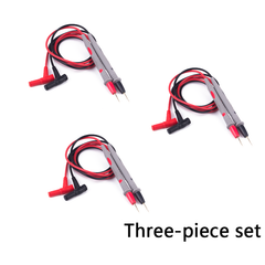 Cables de prueba ultra afilados de silicona de 1000 V y 20 A para multímetro, medidor y comprobador, punta de aguja de 41", resistente a la congelación y al calor. 