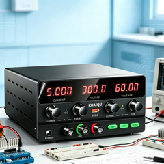 Alimentation CC NICE-POWER 60 V 5 A SPS-H605 pour émetteurs-récepteurs sans fil, équipement de transmission Affichage de haute précision