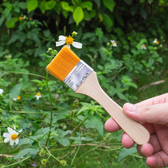 No.5 Yellow bristle brush × 10-High-quality for Food Processing & Decoration Work