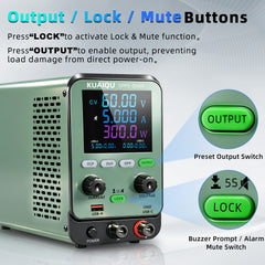 KUAIQU SPPS-Q3010 30V 10A 300W Multifunction DC Bench Power Supply for Automotive Electronics