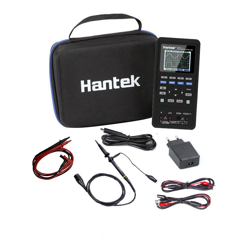 Hantek Handheld Oscilloscope 2C42 2C72 2D42 2D72  Mini Portable Graphics Tester 40MHz 70MHz Usb Waveform Generator 3in1 Osciloscope Portable