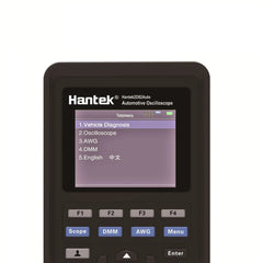 Hantek 4 en 1 AUTO 2D82I 2D82II 2D82III Osciloscopio de 2 canales con ancho de banda de 80 MHz Fuente de señal portátil Multímetro universal Generador de señales 