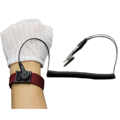 2PCS Anti-Static Wristbands Red 3