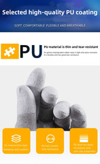 2PCS ESD Work Gloves 5