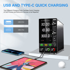 KUAIQU SPPS-C3010C 30V 10A 300W Adjustable DC Power Supply for RC Battery Charging