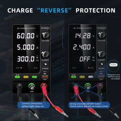 KUAIQU SPPS-C605C 60V 5A 300W Adjustable DC Power Supply for Cordless Power Tool Batteries