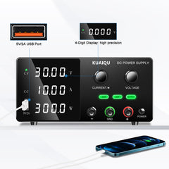 KUAIQU SPPS-G3010 30V 10A 300W Automotive Electronics DC Power Supply for 12V & 24V Systems