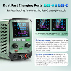 KUAIQU SPPS-Q605 60V 5A 300W High-Precision DC Power Supply for Industrial Electronics