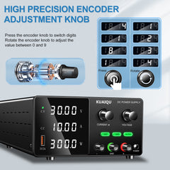 KUAIQU SPPS-G3010 30V 10A 300W Automotive Electronics DC Power Supply for 12V & 24V Systems