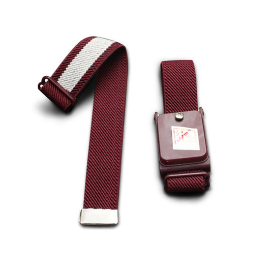 4PCS Cordless Anti-Static Wrist Strap, Red, 150-200 Ohm, ESD Cleanroom Use