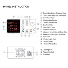 KUAIQU SPPS-S2001 200V 1A High Voltage DC Power Supply for Electronic Component Aging Testing
