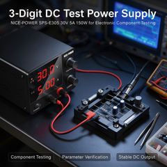 3-Digit DC Test Power Supply NICE-POWER SPS-E305 30V 5A 150W for Electronic Component Testing
