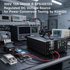 300V 10A 3000W R-SPS30010S Regulated DC Voltage Source for Power Conversion Testing by KUAIQU