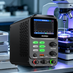 30V 5A μA Level Precision DC Power Supply with Dynamic Curve Tracking for Micro-nano Semiconductor Leakage Current Characterization