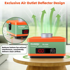 Desktop solder fume extractor KQ-30SP for electronics repair and soldering