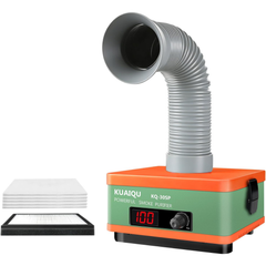KQ-30SP 30W solder fume extractor with HEPA and activated carbon filter