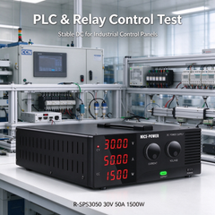 30V 50A 1500W Regulated DC Supply for Industrial Automation Testing NICE-POWER R-SPS3050 with Output ON/OFF Control