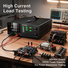 30V 60A 1800W R-SPS3060S High Current DC Power Supply for Power Electronics Testing by KUAIQU