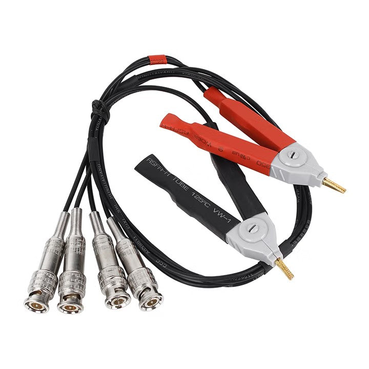 Four terminal Kelvin test cable 35A51 Accurate Low-Resistance Measurement 4-terminal Kelvin design