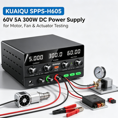KUAIQU SPPS-H605 60V 5A 300W DC Power Supply for Motor, Fan &Actuator Testing
