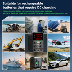KUAIQU SPS1203C 120V 3A DC Power Supply for Power Electronics, Component & R&D Testing