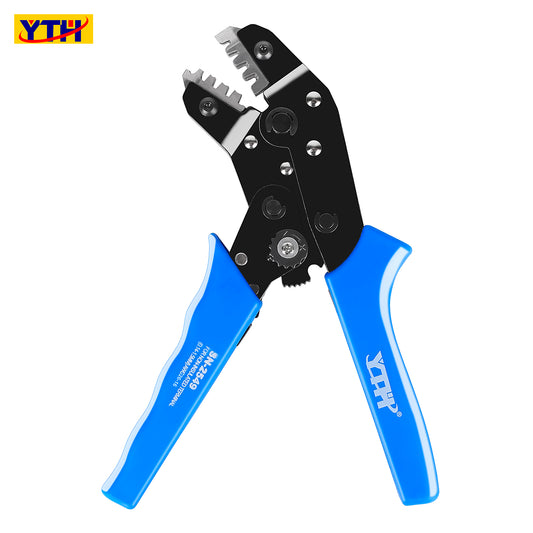 YTH-SN-2549 Mini Terminal Crimping Pliers, AWG 26-16 (0.14-1.5mm²), Ratchet Insulated Terminal Clamp for Precision Electrical Work