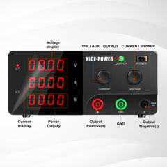 Nice Power R-SPS2003 200V 3A High Voltage DC Power Supply for Power Module & Industrial Testing