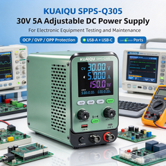 KUAIQU SPPS-Q305 0-30V 0-5A Adjustable DC Power Supply for Electronic Equipment Testing and Maintenance