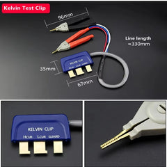 KUAIQU 43P01 Hand-held LCR Kelvin testclip Component Test Pen Hold LCR test clip R&D Labs Universal Digital Bridge