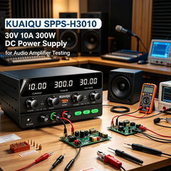 KUAIQU SPPS-H3010 30V 10A 300W DC Power Supply for Audio Amplifier Testing