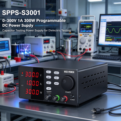 0-300V 1A 300W Programmable DC Power Supply,SPPS-S3001 Capacitor Testing Power Supply for Dielectric Testing