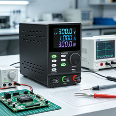 KUAIQU SPPS3001 300V 1A Adjustable High Voltage DC Power Supply for DC-DC Converter Testing