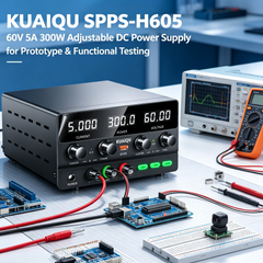 KUAIQU SPPS-H605 60V 5A 300W Adjustable DC Power Supply for Prototype &Functional Testing