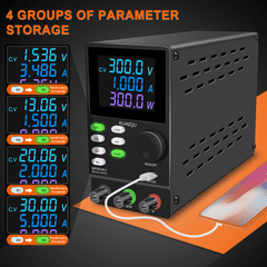 KUAIQU 300V 1A High Precision DC Power Supply for Insulation & Material Breakdown Testing