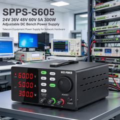 24V 36V 48V 60V 5A 300W Adjustable DC Bench Power Supply,SPPS-S605 Telecom Equipment Power Supply for Network Hardware