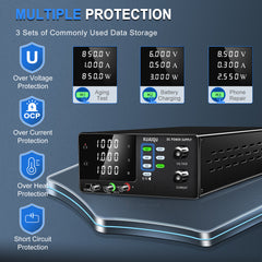1000V High Voltage Programmable DC Power Supply for Solar PV Systems, Photovoltaic Power Supply with 4-Digit Display, Output Switch &OCP/OVP