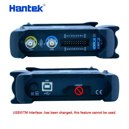 Hantek 6022BL PC USB Oscilloscope Digital Storage 20MHz Bandwidth 16 Channels Logic Analyzer 48MSa/s Sample Rate